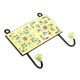 Yellow Ceramic Floral Tiles Hooks